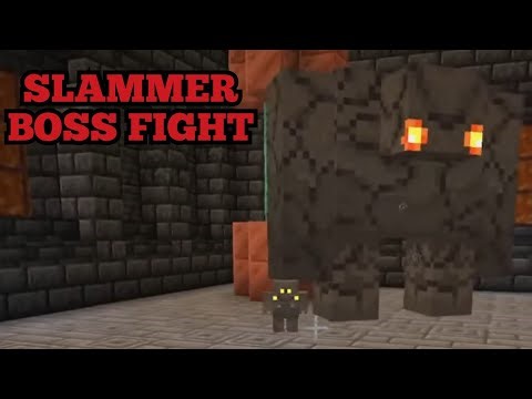 Minecraft Slammer Boss Fight ( 1.21.5 Mod )