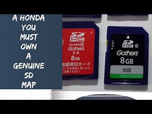 Honda Vezel - gathers vxm-175 sd card fix