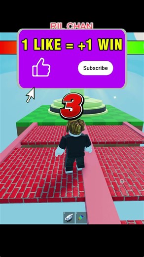 Bacon Crossed the Glass Bridge Without Falling 🔥 | Roblox Obby #shorts