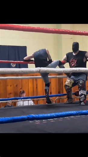 Spyder vs Jamie Eternal Blindfold Madness #shorts #wrestling #viral