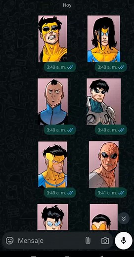 Invencible: La Guerra de los Inservibles y Códigos de Stickers
