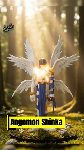 What will Angemon evolve into? #digimon #ai #shorts