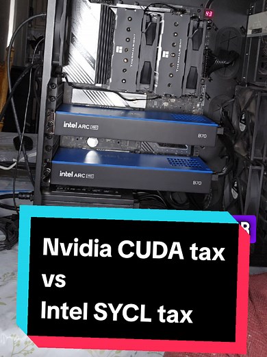 Intel SYCL Tax vs. Nvidia CUDA Tax for AI