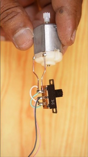 DPDT Switch Motor Direction Control
