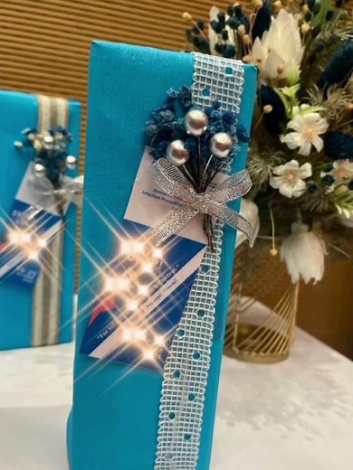 DIY Gift Wrapping Idea #shorts #viral