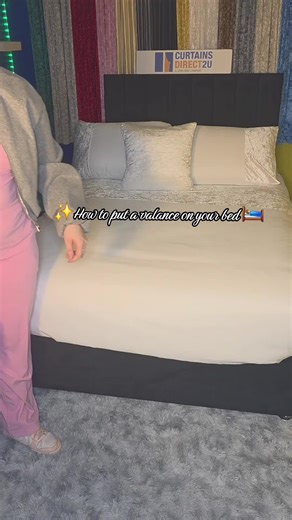Cómo poner un valance en tu cama fácilmente