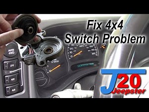 03 - 07 Chevy 1500 Suburban randomly goes into four wheel drive problem FIXED
