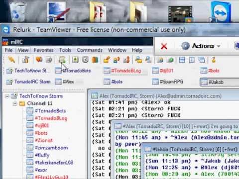 mIRC Bot Scripting Tutorial 1 - On Join/On Text Actions