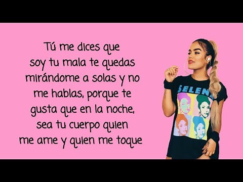 Lyrics/Letra - Mi Mala (Remix) | Mau y Ricky, Karol G, Becky G, Leslie Grace, Lali