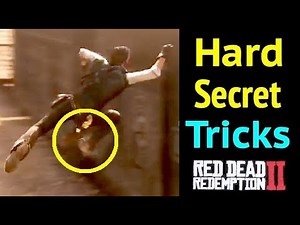Difficult Secret Tricks in Red Dead Redemption 2 (RDR2)