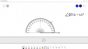 SOLVED:Draw and carefully label the figures. Use the appropriate marks to indicate right angles, parallel lines, congruent segments, and congruent angles. Use a protractor and a ruler when you need to. Acute angle D O G with a measure of 45^∘