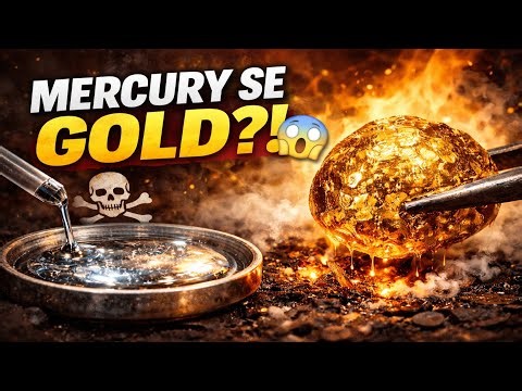 Gold Refining Experiment Using Mercury | Mercury Se Gold Nikla?! 😱