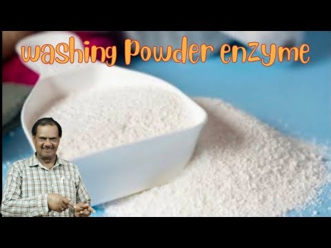 washing powder enzyme making video 📸