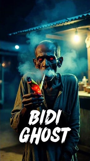 This Ghost Steals Only Cigarettes 😨 | Horror Short #shorts #ghost