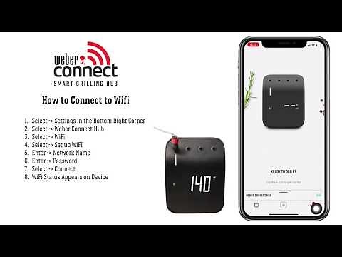 Weber Connect - How To Connect To WiFi