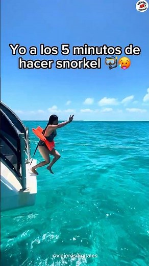 Why didn't anyone tell me snorkeling is hard😱 #travelers #travel #snorkeling #beach #vacation