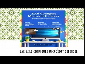 Security Pro| Test Out | Lab 2.3.6 Configure Microsoft defender