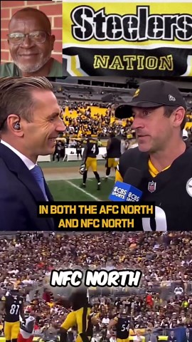 Aaron Rodgers reflects on AFC North play with Steelers Nation in Dublin
