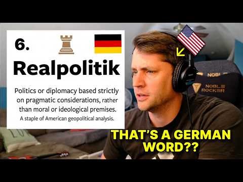 American reacts to 12 Obscure German Words that Americans Use