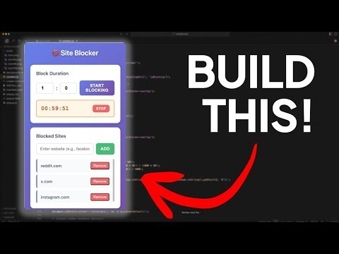 Vibe Code a Website Blocker (in Minutes!)