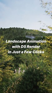 D5 Render on Instagram: "👀How to create large-scale landcape animation with D5 Render in just a few clicks?#d5quicktips 🎨Artist: @onice.studio 🔍 Workflow: #revit + #d5render ✨ Hardware: RTX 4080 Super 💫Full Animation: https://bit.ly/3XSsT5U ⏬ D5 Render Free Download in bio #landscapedesign #lanscapearchitecture #3drender #renderlovers #render #renderbox #sketchup #quicktutorial #archviz #architecture #3dvisualization #3drendering #landscaperendering #architectural