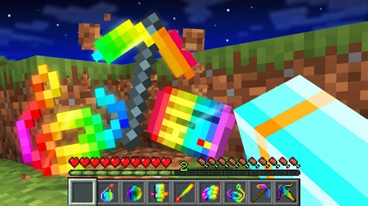 Minecraft but Every Drop Is Super Overpowered