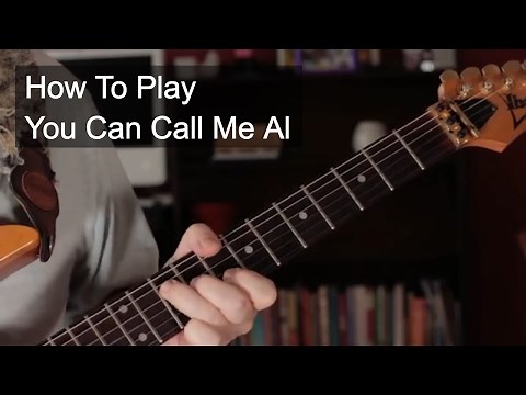 'You Can Call Me Al' Paul Simon Guitar Lesson