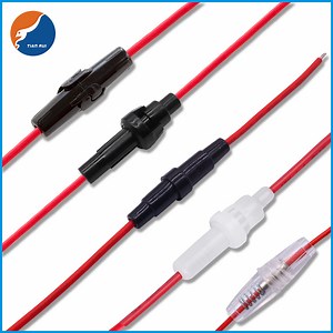 [Hot Item] Panel Inline Glass Ceramic 5X20 3AG 6X30 Cartridge Fuse Holder