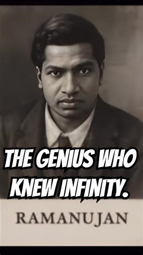 The Man Who Knew Infinity! #shorts #history #ramanujan
