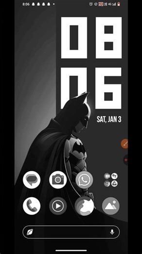 HOW TO GET DEPTH STYLE ANIMATED CLOCK WALLPAPER ON ANY DEVICE #animatedwallpapers #hdscreen