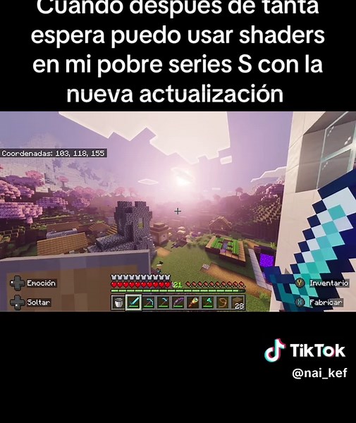 Al fin descansare 🗣️🔊 #Minecraft #minecraftbedrock #fyp #xbox #update #Gaming #minecraftpe #actualizacion #shaders #minecraftmemes #minecrafter #mcpe