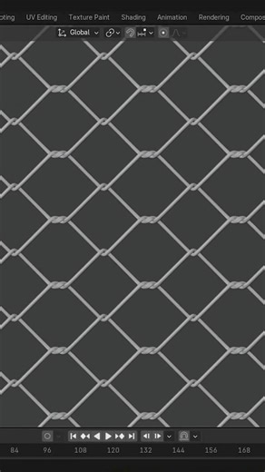 How to make a fence in Blender