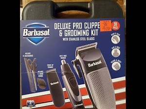 Barbasol Deluxe Pro Clipper & Grooming Kit with Stainless Steel Blades Review