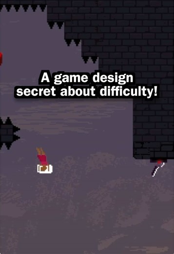 a little lesson on game difficulty! #gamedev #gamedesign #indiegames #platformer #pixelart