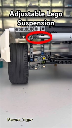 Adjustable Lego Soft Suspension! Do you know any real life cars with this feature? #lego #car