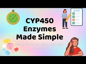 CYP450 Enzymes Explained Simply 💊 | Drug Interactions, Mnemonics & Real Examples for PMHNP Boards