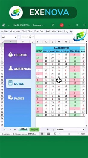 💥Crea un Menú Lateral Fijo en Excel 365 📊 #tipsexcel #TrucosExcel #excelfacil #AprendeExcel #exceltips #CURSOEXCEL #Excel | Exenova
