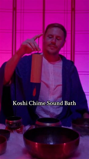 ❤️Koshi Chime Sound Bath . These are two of four elemental Koshi chimes, Fire and Water. Each has a very distinct sound and creates completely different feelings within me. . The first chime I play is the Fire chime, the second is the Water chime. . Take a moment to listen to both of them and observe how they each make you feel. . Let me know your thoughts in the comments. . Thank you for being here. Big hugs coming your way, Vibe Tribe 🤗❤️ . #chimes #soundbath #healingvibrations #soundtherapy 