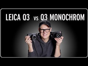 Original Leica Q3 set to Black & White vs Q3 Monochrom - shocking!