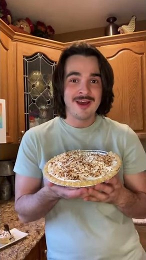 Making Galini’s Coconut Cream Pie! #shorts