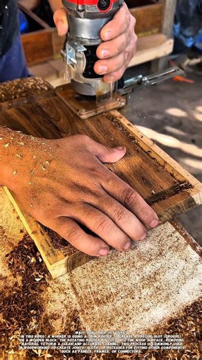 Precision Wood Slot Cutting Using a Trim Router.