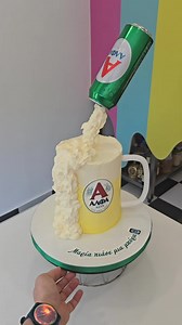 5.4K views · 130 reactions | Beer birthday cake! | Zaxaroplastisa Miranta's Cakes & Pretty Little Ideas | Facebook