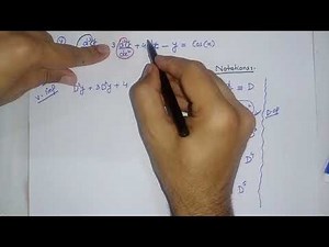 Lecture # 27 || Different Ways of Writing Higher Order Ordinary Differential equations || ODE.