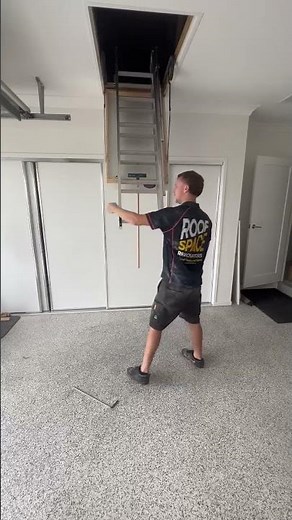 Effortless Attic Access - Statesman Sliding Attic Ladder