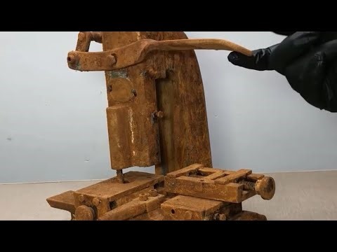 100-Year-Old Forgotten Tool Restoration | Antique Mystery Revealed