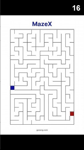 Free Printable Maze for Kids #3 | Beginner Maze Puzzle #Shorts