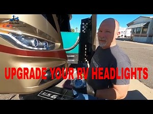 How To Upgrade Your Rv Headlights For Better Visibility On The Road.