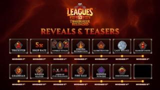 oh did we say 7 tiers? whoops... Leagues IV - Trailblazer Reloaded starts TOMORROW. Get out of here and get planning! You're not going to hit Dragon rank on Facebook! | Old School Runescape