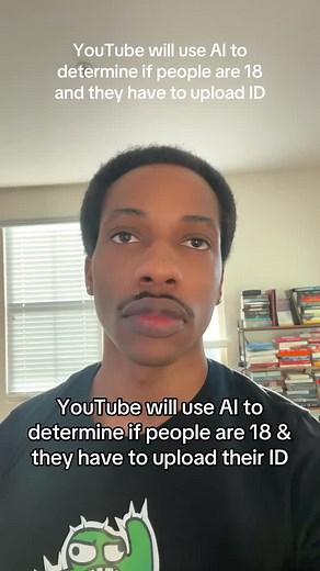 AdviceFromLouis on Instagram: "YouTube will use AI to determine if people are 18 and they have to upload ID . . . #AdviceFromLouis #Satire"