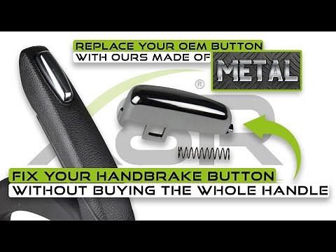 METAL Vauxhall Opel Mokka Handbrake Handle Release Replacement Button Kit Install Instructions Guide